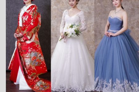 【洋装と和装スタジオ撮影】３着　人気No.２スタジオプラン