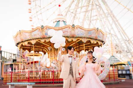 2着【シートレインランド】ナイトドレスロケと【スタジオ】和装プラン